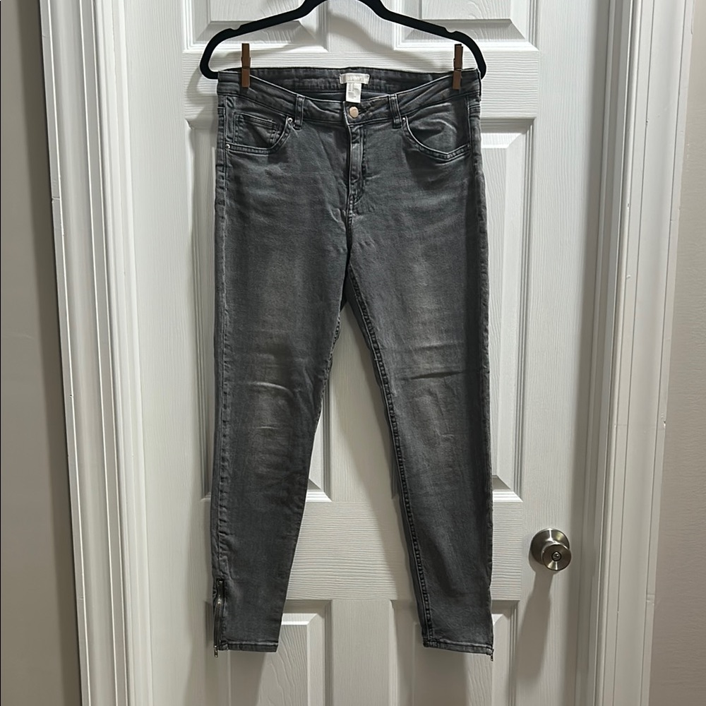 H&M Gray Skinny Jeans Modern Fit
